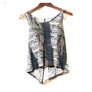 Silence + Noise Animal Print Tank